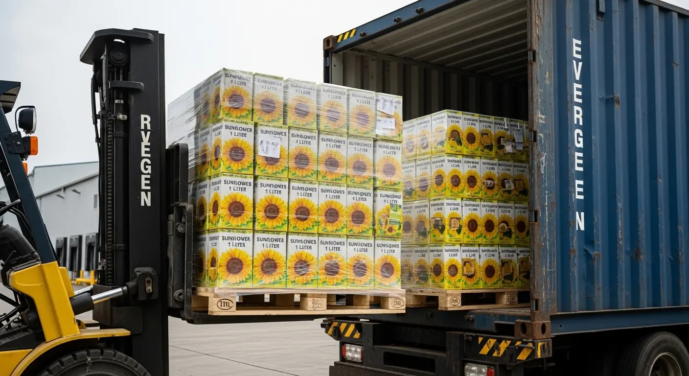 Sunflower oil bulk commodity